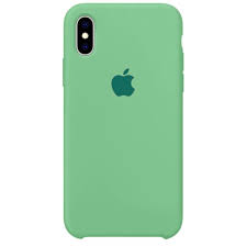 Capa de Silicone Verde iPhone X